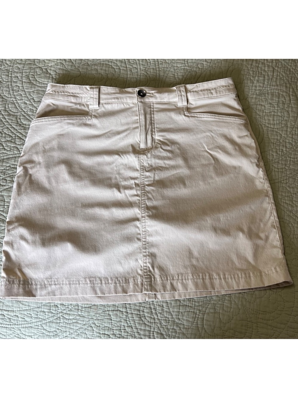 Eddie Bauer Classic Tan Women's A-Line Skort